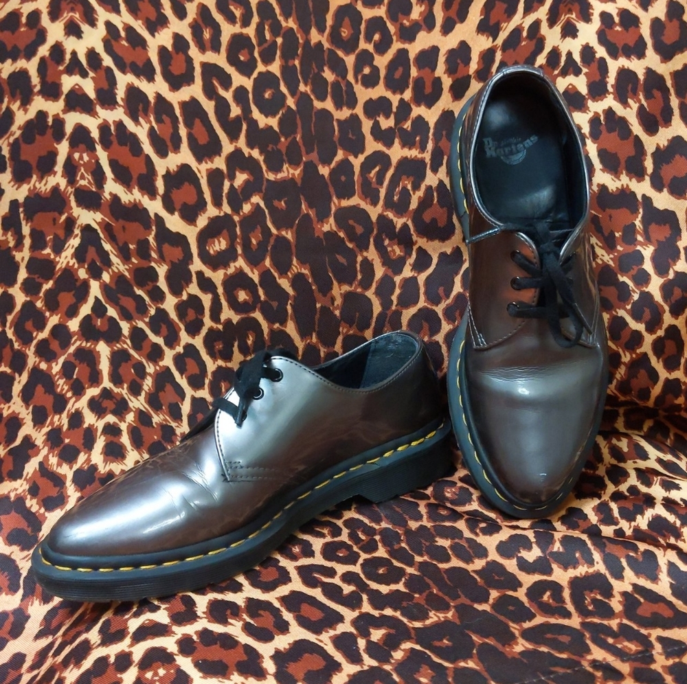 Dr. Doc Martens Patent Leather Oxford Dupree W 8